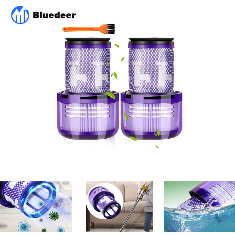 2er-pack Dyson V12 Filter, Für Dyson V12 Slim Absolute Staubsauger, Waschbarer Hepa-filter Als Dyson V12 Zubehör, Hinterer Ersatzfilter Für Dyson V12 Slim Teil 971517-01