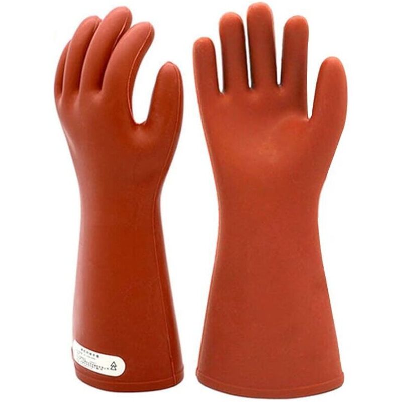 Isolierte Gummihandschuhe Für Elektriker, 12 Kv Hochspannung, Schutzhandschuhe Für Linemonteurinnen