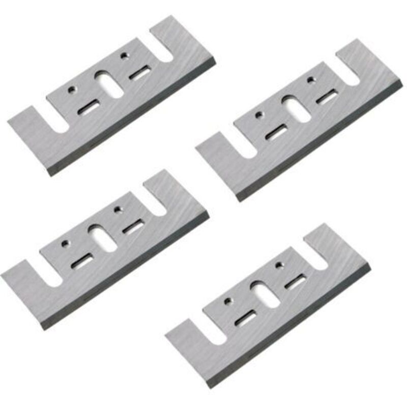 4 Stück 3-1/4 Zoll Hobelmesser, Ersatzklingen Für Elektrische Hobel, Hss-hobelmesser Für Hitachi, Ryobi, Makita 1900b