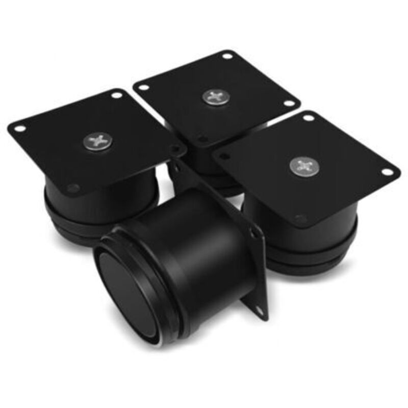 4er-set Möbelfüße, 50 Mm Verstellbare Tischfüße Aus Edelstahl, Möbelfüße Für Badezimmer, Büro Und Küche, Höhenverstellung 0–15 Mm