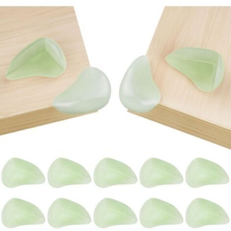 Ulisem Bright Tischkantenschutz, 10er Pack, Ungiftig, Geruchlos Und Langlebig, Zum Schutz Ihres Kindes Vor Scharfen Kanten (10er Pack)
