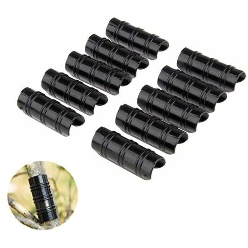 2er-pack 20 Gewächshausklammern 19 Mm – Rohrschellen Zur Befestigung Von Planen Und Gewächshausfolien – Wetterfestes Abs-material - 20 Stück