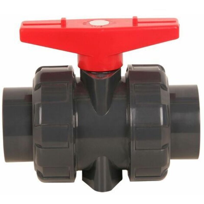 Doppel-union-kugelventil Zum Kleben, Durchmesser 25 Mm, Pvc-kugelventil, Kugelhahn Für Pool, Dn20 (innendurchmesser 25 Mm)