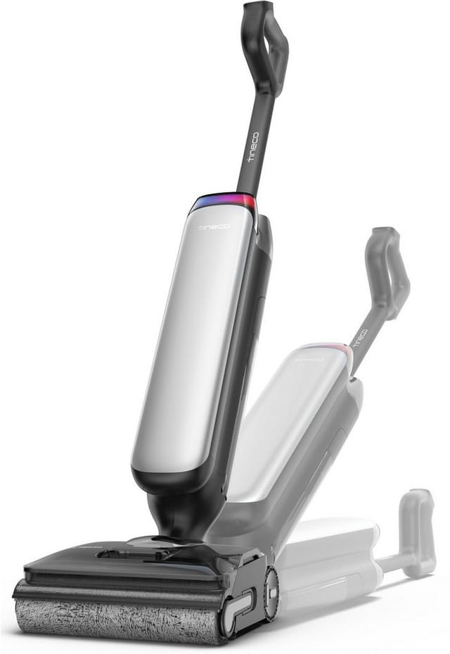 Tineco Nass-Trocken-Sauger Floor One S9 Artist Premium, 180° Grad Neigungswinkel, Selbstantrieb, 230 W, beutellos, 50 Min Akku, Automatische Anpassung der Saugleistung, Selbstreinigung