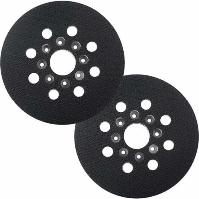 Schleifteller 125 Mm – Kompatibel Mit Bosch Und Skil – 8 Löcher Für Staubabsaugung – Hochwertiger Gummi – 2er-pack - Pex 220 Ae