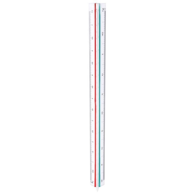 1:20 1:25 1:50 1:75 1:100 1:125 Dreieckiges Lineal Aus Kunststoff
