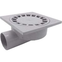 Par 200mm X 200mm Ablauf 75mm Bodenablauf Badezimmer Nassraum Dusche Kunststoff Pvc 1 Stück Weiß