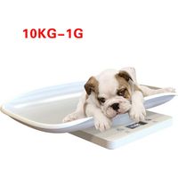 Digitale Waage Für Babys Oder Tiere Bis 10 Kg, Weißes Design