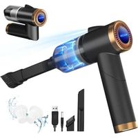 Kabelloser Handstaubsauger Mit Led-licht, 4000 Mah, Filter, 120 W