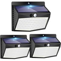 Solarleuchte Für Außen Mit Bewegungsmelder, Eigenschaften: Wasserdicht, 3m, Led, Lampe, 138l, Solar, Kabellos, Bewegungsmelder
