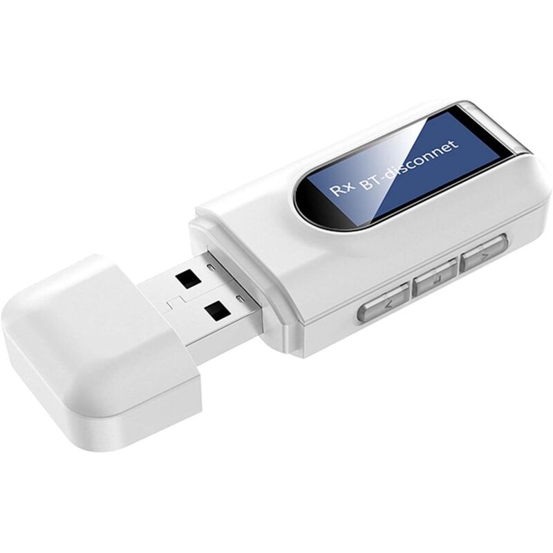 Usb 5.0 Bluetooth-adapter, 2-in-1 Audio-bluetooth-adapter Für Tv, Computer Und Auto, Bluetooth 5.0 Empfänger Und Sender