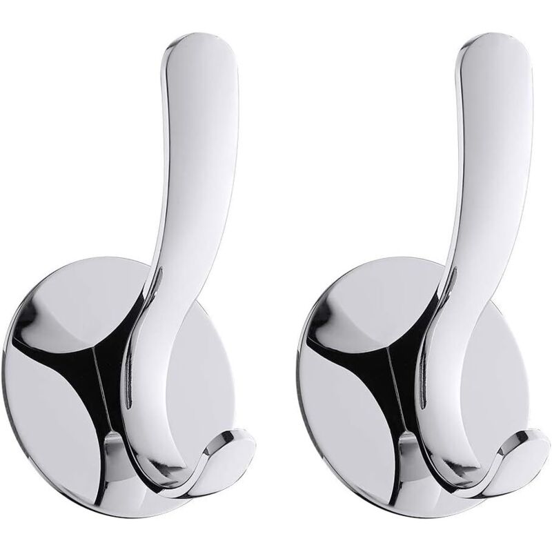Edelstahl-handtuchhalter, Kein Bohren Erforderlich, Für Bad Und Küche, Glänzende Oberfläche, 2 Stück