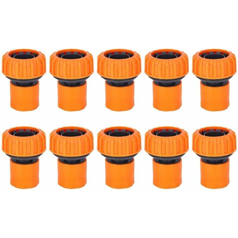 10 Stück Schnellkupplung Für Gartenschlauch Aus Kunststoff, Schlauchverbinder-set Mit Schnellverschluss, Schlauchanschlüsse Und Adapter Für Die Gartenbewässerung