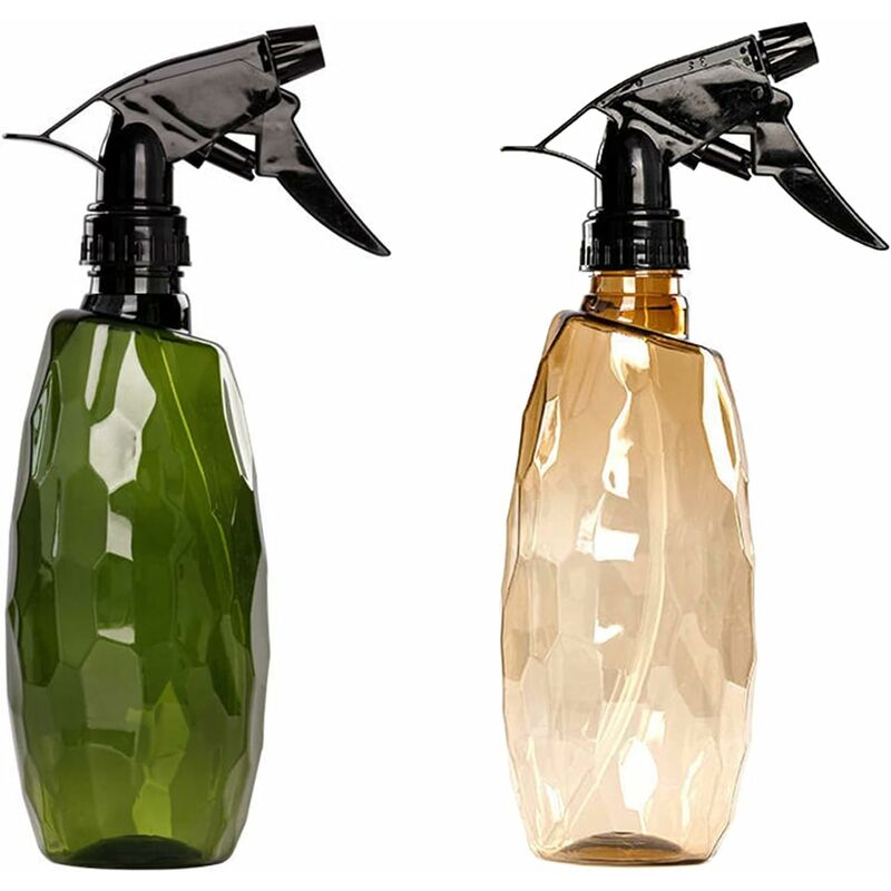 Flaconi Sprühflasche 500 Ml, 2 Stück, Leere Sprühflasche Mit Kunststoff-triggerpumpe, Sprüher Für Pflanzenschutzmittel, Gartensprühflasche