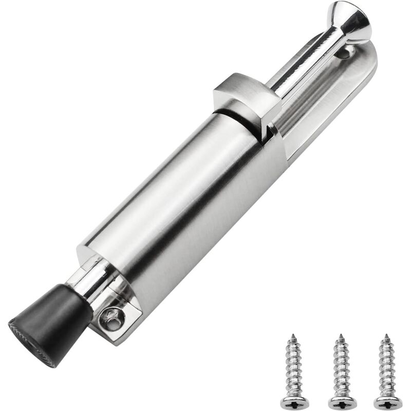 Hebel-türstopper, Feder-türstopper, Metall-türstopper Mit Fußpedal Zur Stabilisierung Der Tür, Inklusive Schrauben