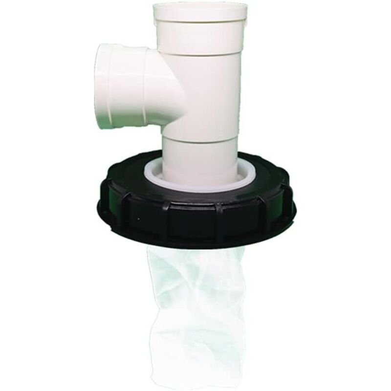 Ibc-filterdeckel, Zubehör Für Ibc-tanks, 165 Mm Nylon-filterdeckel Mit Oberer Abdeckung Aus Ton, Filternetz Für Ibc-regenwassertank