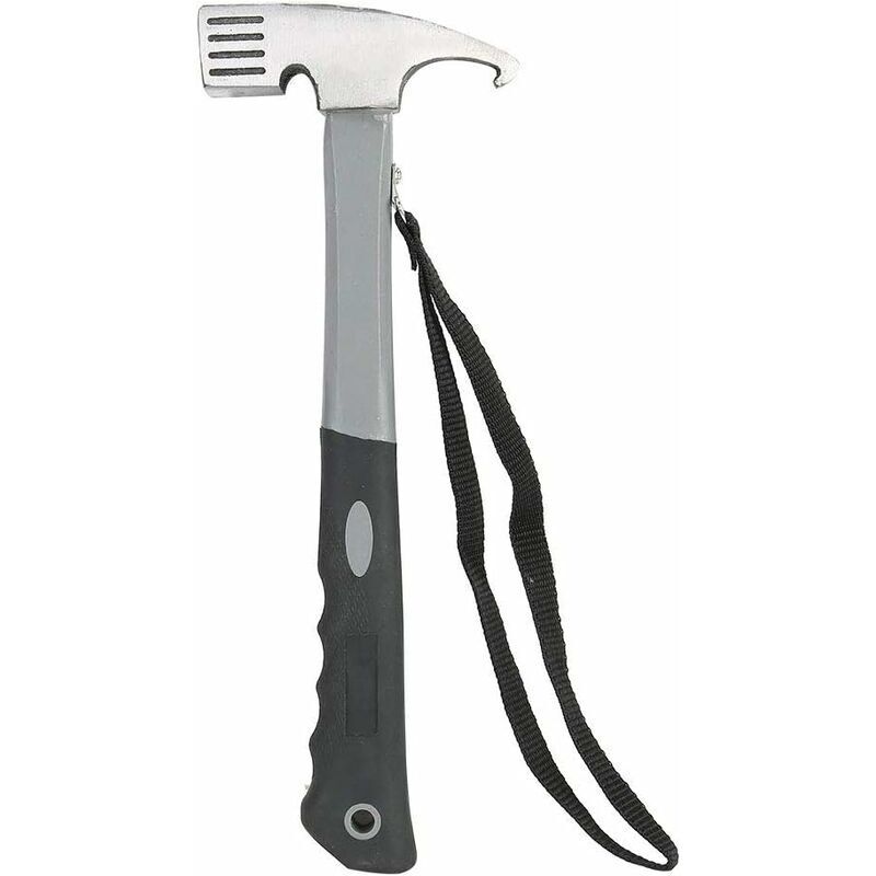 Campinghammer, Campingkeule, Heringauszieher Für Zelte, Multifunktionaler Aluminiumhammer Mit Hoher Kohlenstoffanteil Und Heringauszieher Für Outdoor-camping