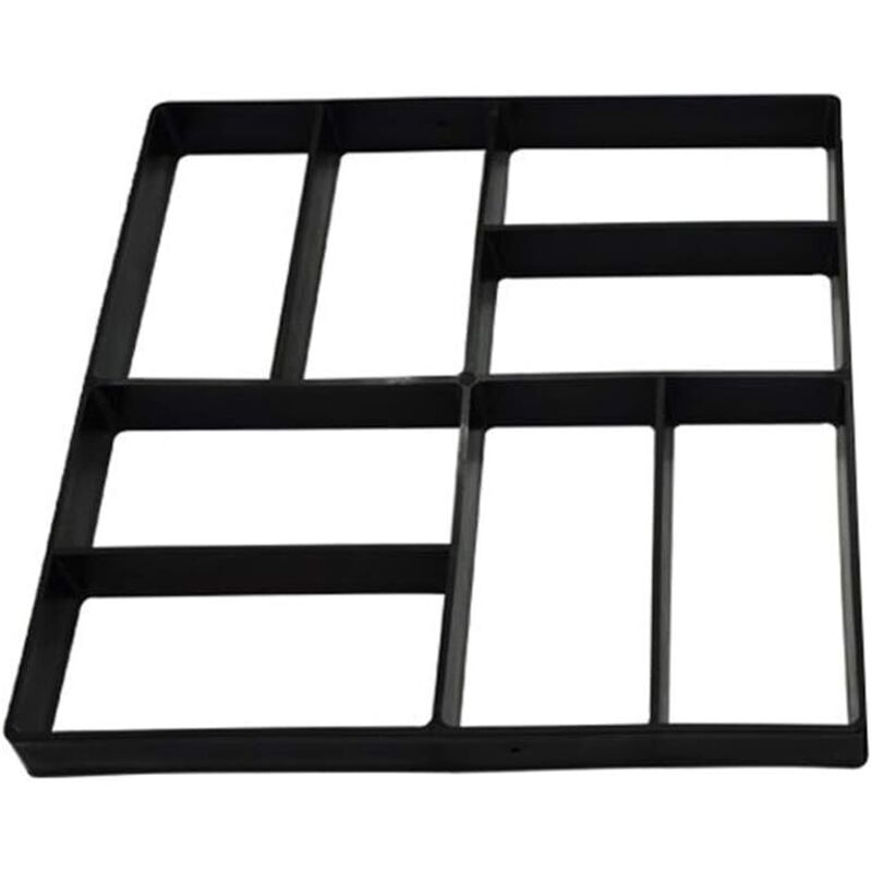 Betonsteinform Für Gehwege, Wiederverwendbare Form Für Diy-pflasterung Von Einfahrten, Terrassen, Gärten Und Balkonen, 40x40 Cm