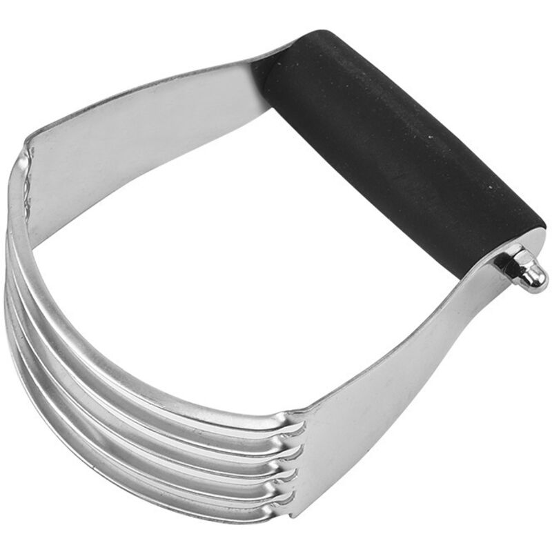 Vielseitiger Teigkneter Mit 5 Edelstahlklingen - Manueller Küchenkneter Für Küche Und Konditorei - Teigschneider Mit Ergonomischem Griff