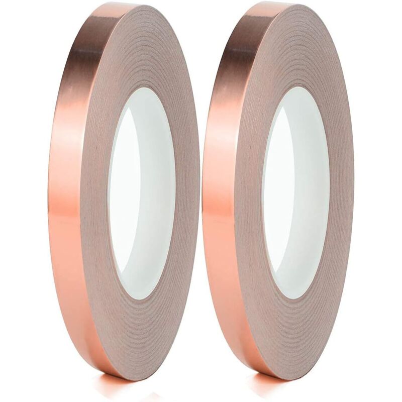 Doppelseitiges Leitfähiges Klebeband 6mm X 25m – Emi-schutz – Anwendungen Für Glas Und Elektrische Reparaturen