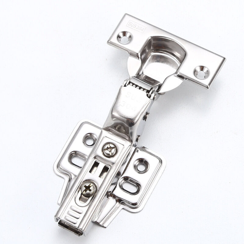 Set Aus 2 Scharnieren Für Küchenschranktüren Mit Integrierter Dämpfung Und Soft-close-mechanismus (einfach Zu Installieren Und Abnehmbar).