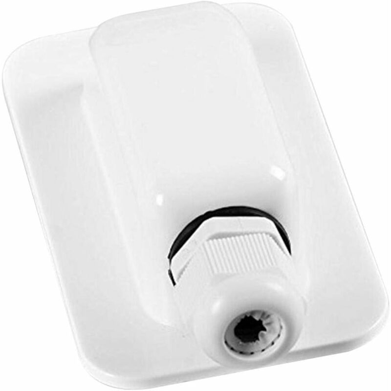 Dachdurchführung Für Wohnmobile, Kabel-einführungshalterung, Uv-beständiger Einschlauch-verschraubungsstopfen Für Solarpaneele, Wasserdicht, Für Wohnmobile, Boote Und Wohnwagen (weiß)