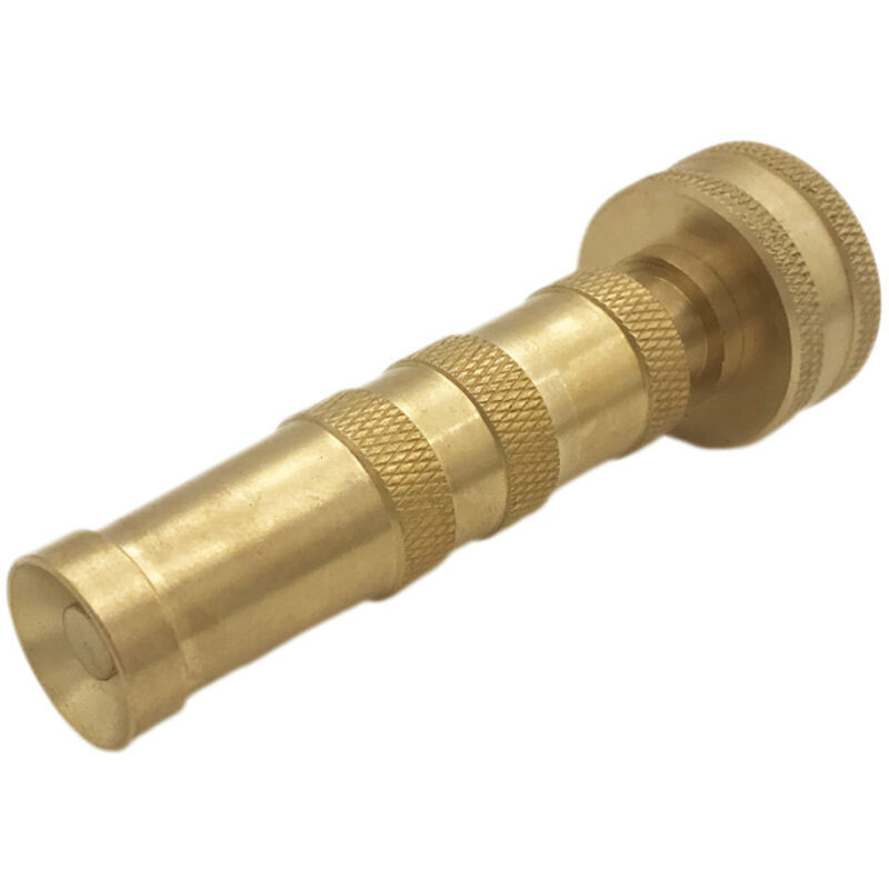 Schwerer Messing-gartenschlauchdüse, Verstellbarer Torsionsdrucksprüher, 4 Zoll