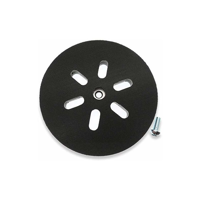 Schleifpad 150 Mm - Für Bosch Orbitalschleifer Gex 150 Ac, Pex 15 Ae, Gex 150 Turbo - 150 Mm Mit Klettverschluss Von Poweka