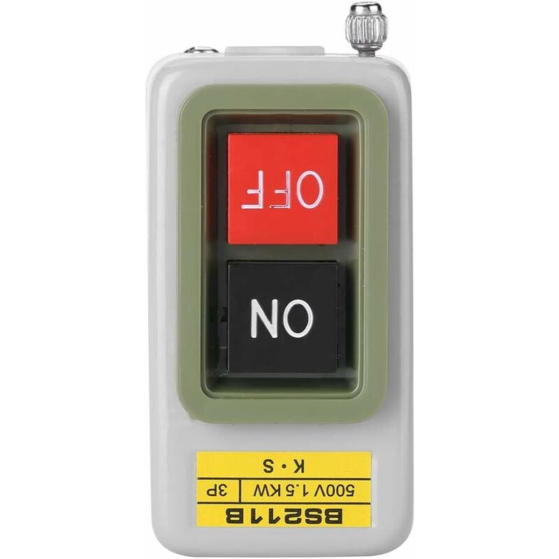 Ein-/aus-drucktaster, 3p Ac 220v/380v Bs211b Selbstverriegelung Der Teile Zubehör Für Not-aus-schalter