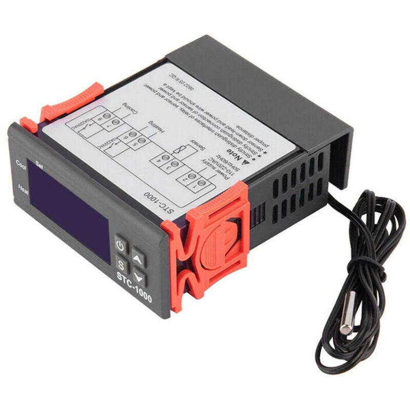 Stc-1000 Digitaler Temperaturregler Heizung Kühlung Celsius Thermostat Mit Sensor, Modell: 1110/220 V