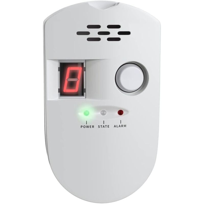 Digitaler Erdgasdetektor, Haushaltsgasalarm, Gasleckdetektor, Hochempfindlicher Lpg-, Lng- Und Kohlegas-leckage-detektor, Alarmmonitor Für Zuhause/küche