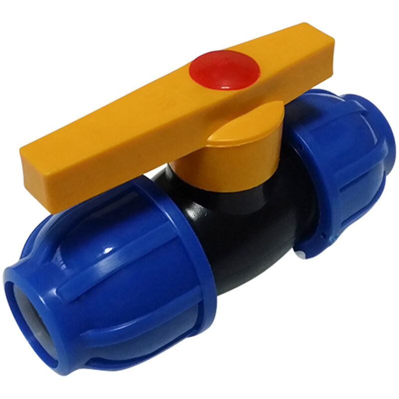Pe-rohrverbinder 63mm Kugelventil Wasserrohrverbinder Hahn Rohrzubehör