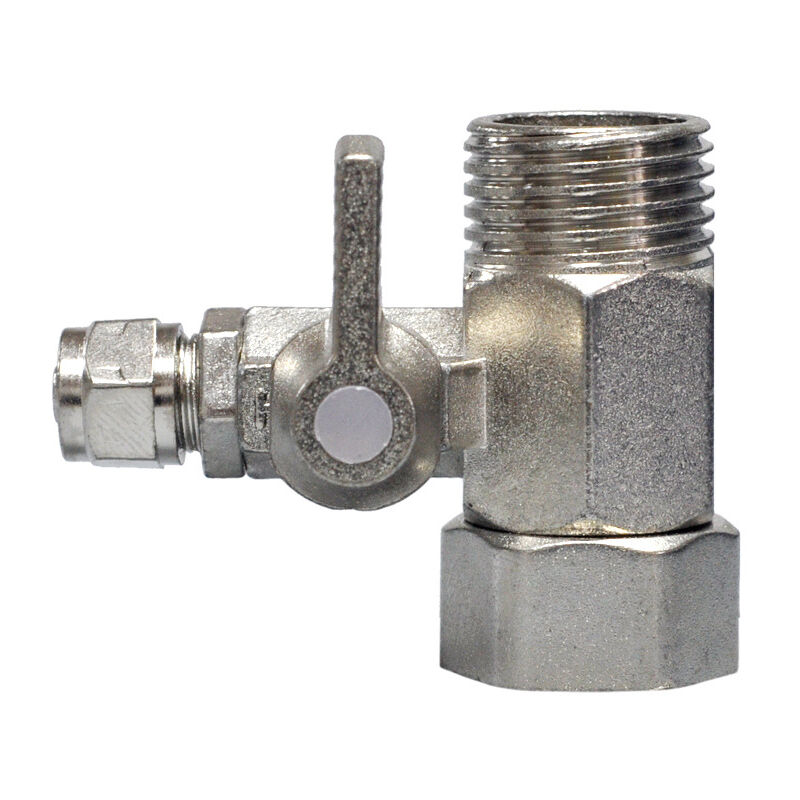 Absperrhahn, Absperrventil T-adapter 3/8 X 3/8 X 1/4 Zum Anschluss Von 2 Geräten