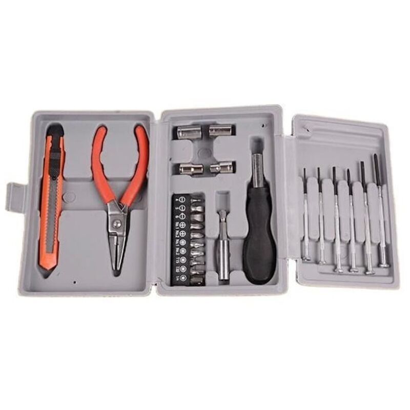 Set Aus 24 Präzisionsmechaniker-werkzeugen