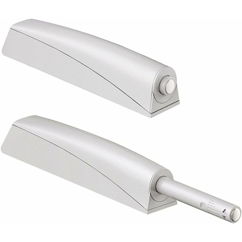 Schrankdämpfer 2 Stück – Push-to-open-system – Magnetische Scharnier Für Schrank – Bohrungslose Installation – Haltbarkeit 20.000 Zyklen
