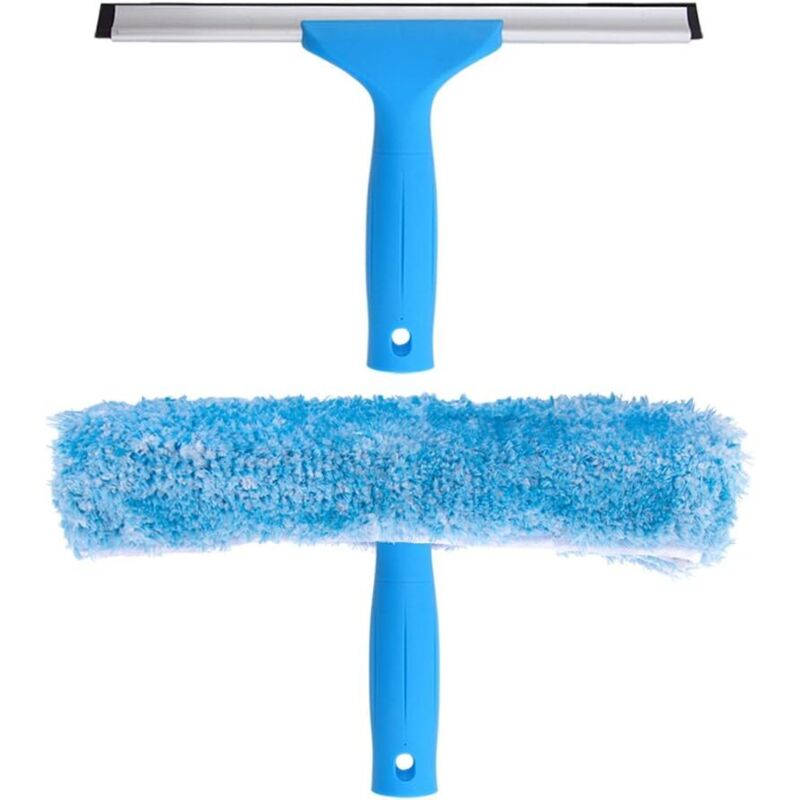 Professioneller Glasreiniger Mit Mikrofaserbürste, 25 Cm Breit