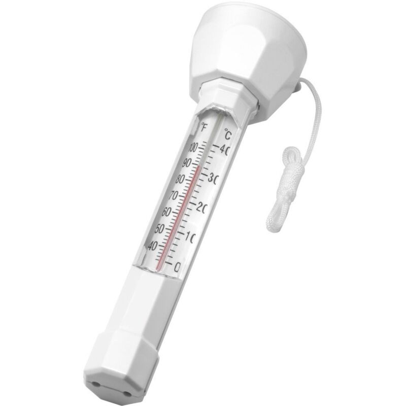 Schwimmendes Poolthermometer Mit Wassertemperaturanzeige Und Kordel, Stoßfestes Thermometer Für Alle Pools, Whirlpools, Jacuzzi, Aquarien Usw.
