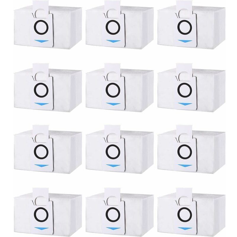 12er-pack Staubsaugerbeutel Zubehör Für X1 Omni / X1 E Omni, Ersatzstaubbeutel, 3,2l Großkapazitäts-staubsaugerbeutel