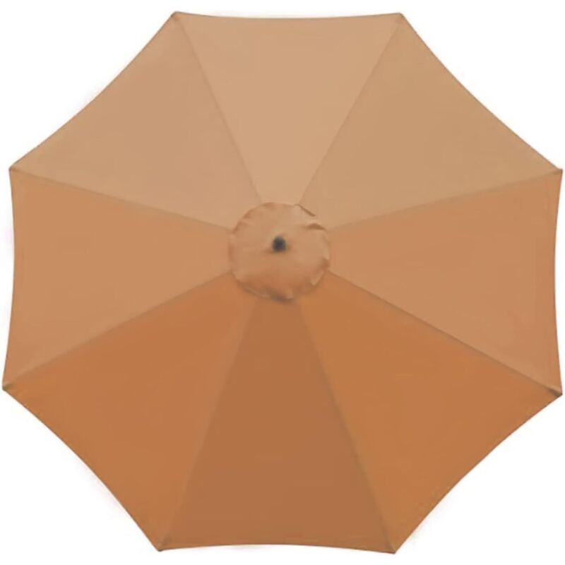 Abdeckung Für Sonnenschirm 3 M – Wasserdicht Und Uv-beständig – Polyesterstoff – Für Sonnenschirme Mit 8 Streben – Farbe Khaki