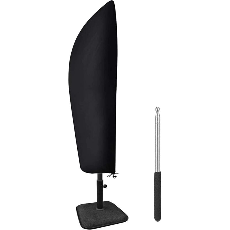 Housse Parasol Deporte, Schirmabdeckung, Wasserdichte Garten-schirmabdeckung, 265x40/70/50cm, Uv-, Wind- Und Farbbeständig, Für Deporte Außengartenschirme