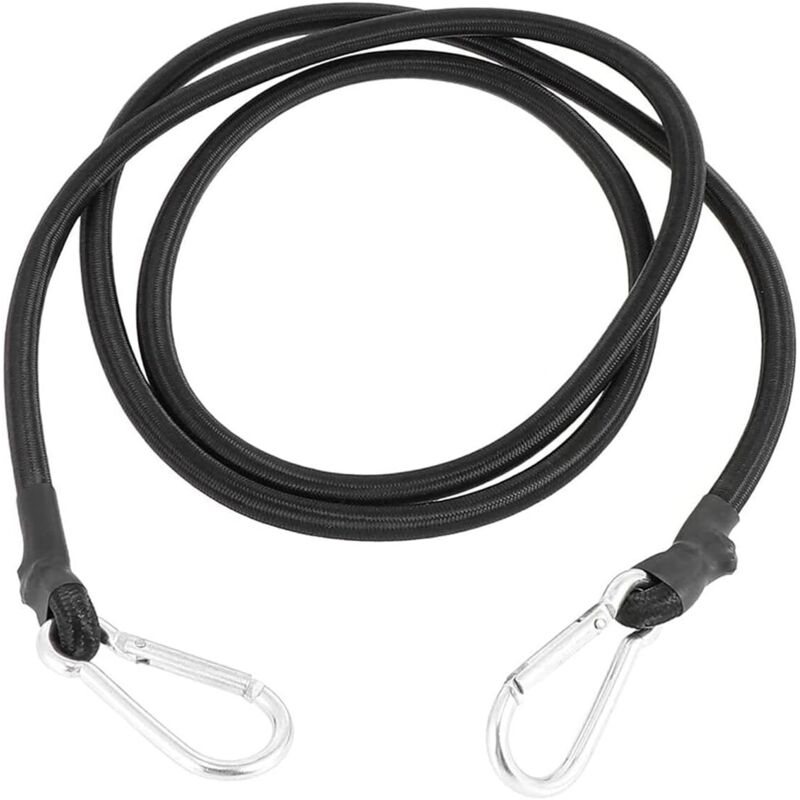 2 M Lange Gummiseile Mit Haken, Extra Starke Gummiseile Mit Haken, Dehnbare Spanngurte Für Planen, Fahrräder, Autos, Befestigungselemente Luggee