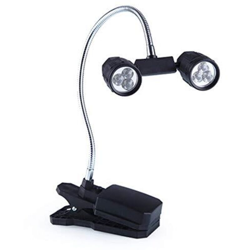 Multifunktionale Led-schreibtischlampe Mit Klemme Für Vorhänge, Camping, Grillen, Outdoor-campinglicht, Nachtlicht, Augenschonende Tischlampe