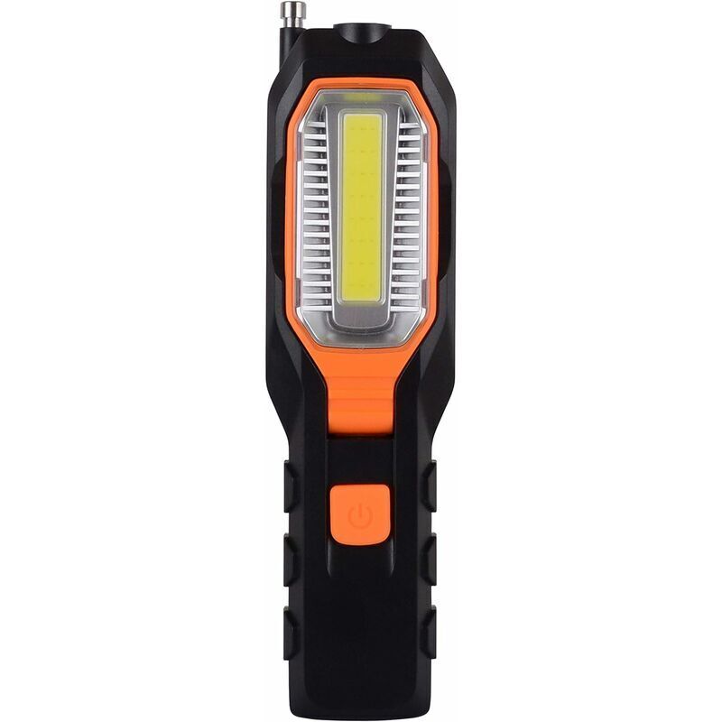 Led-inspektionslampe Mit Drehbarem Haken Und Magnet, Cob-taschenlampe Mit 4 Beleuchtungsmodi Für Garage, Dachboden, Camping Und Notfälle