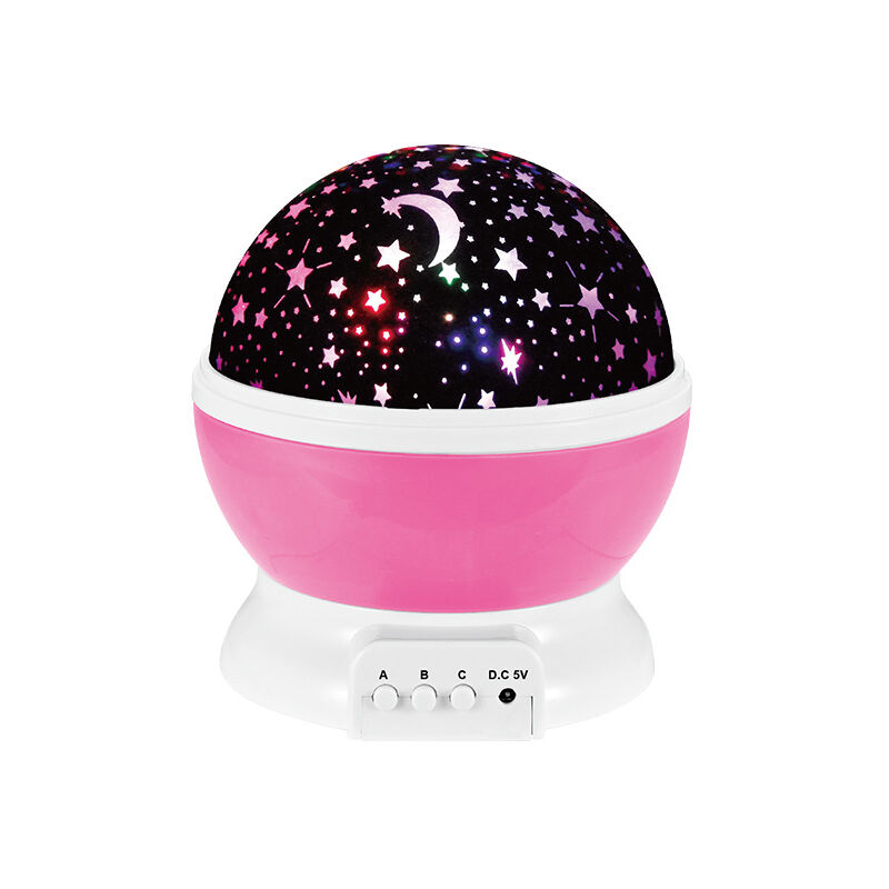 Nachtlicht-projektor Für Kinder Mit 360°-drehung, Deckenlicht-projektor, Led-nachtlicht Für Babys Mit 8 Farbmodi, Geschenk Für Kinder, Sternen-nachtlicht-projektor, Weihnachten, Geburtstag