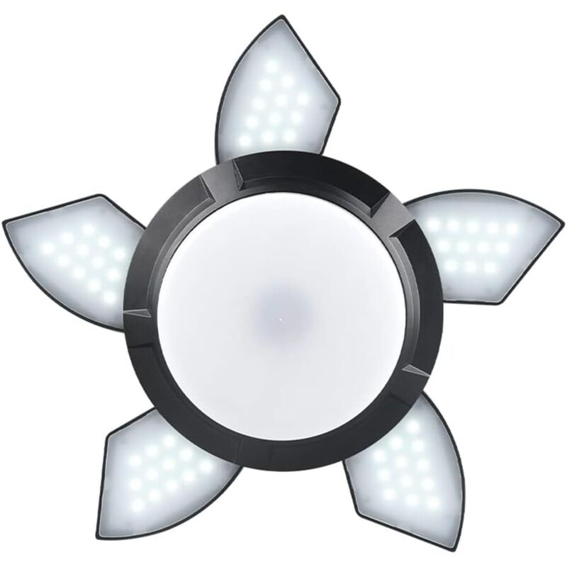 Verformbare Deckenleuchte, Led-licht Für Die Garage, Solarbetriebenes Display, Schlafzimmerdekoration, Lampe Mit Usb-aufladung, Verstellbare Teleskoplichter Für Das Lager