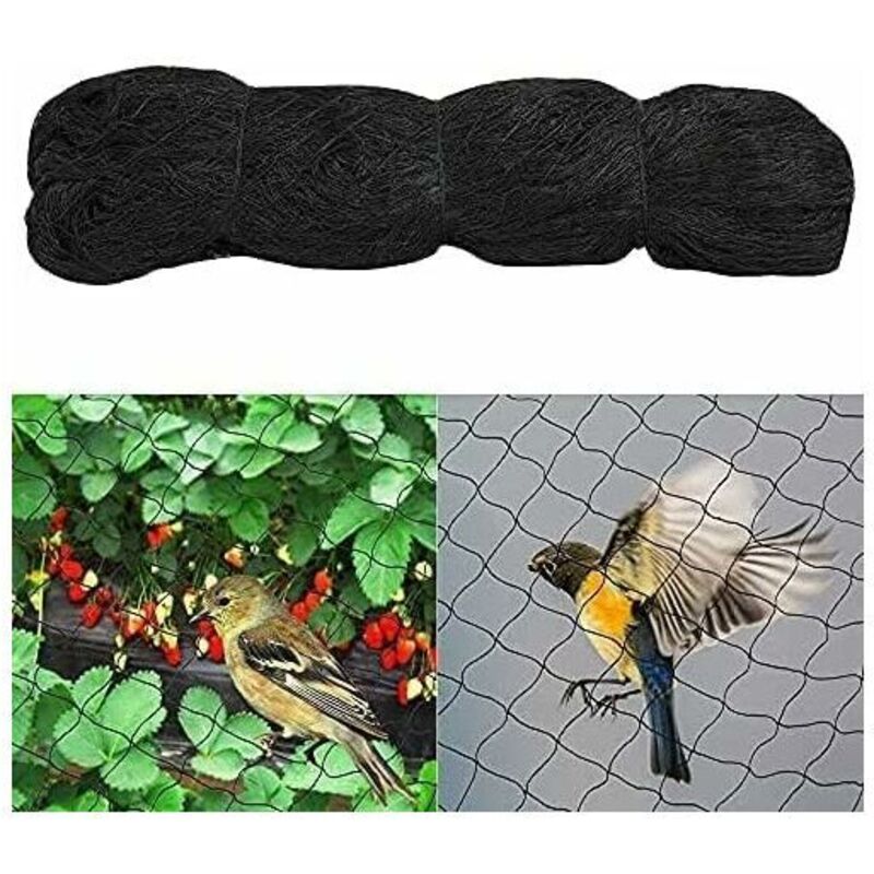 Vogelschutznetz 4m X 10m – Schutz Für Obstbäume Und Gemüse – Uv- Und Korrosionsbeständig – Einfache Installation