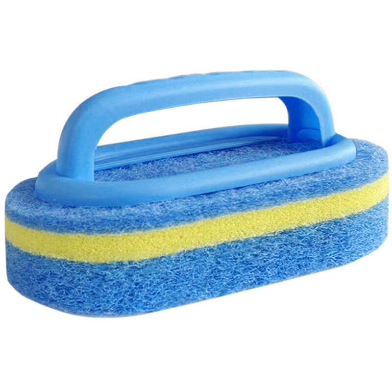 Reinigungsbürste Mit Schwamm, Poolwasserlinienbürste Zur Reinigung Von Pool, Whirlpool, Becken Und Wänden