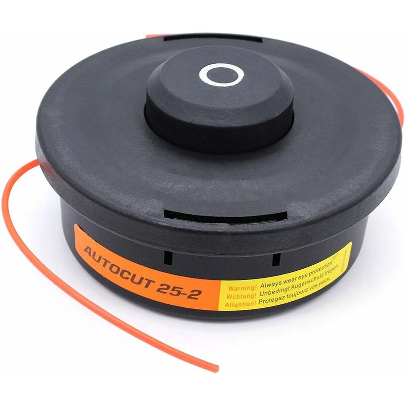 Universalkopf Für Rasentrimmer, Fadenkopf Für Stihl Autocut 25-2, Schneidkopf M10 X 1,25 Lhf 2,4 Mm Rund Für Stihl Fs80 Fs81 Fs85 Fs86 Fs87 Fs100 Fs106 Fs108 Rasentrimmer