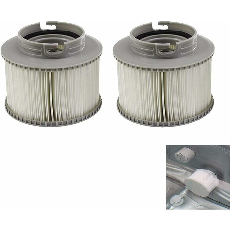 2 Stück Filterkartuschen Mspa Fd2089 Spa, Poolfilterkartuschen, Poolfilterkartusche Für Alle Mspa-modelle
