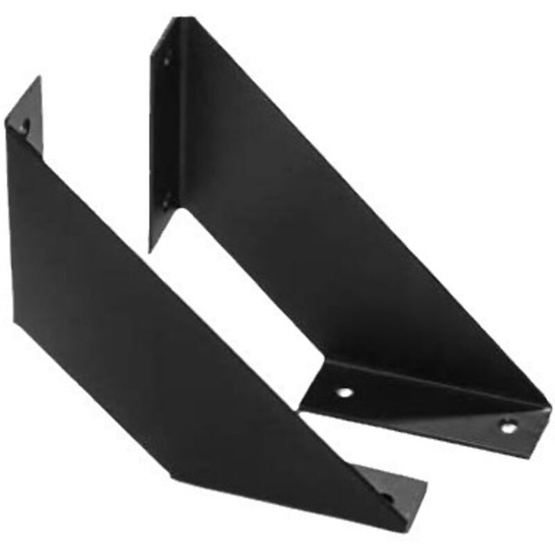 Rustikale Wandregalwinkel, Antike Schwerlast-winkelhalterungen, 2er-pack 15 Cm Wandhalterungen Für Diy-regalböden